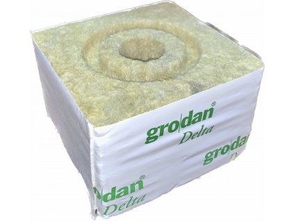 Grodan Delta 10x10x6,5 cm malá díra 27x40 mm