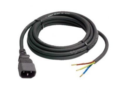 Kabel s IEC konektorem 2 m samec 3x1 mm