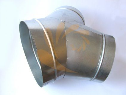 Kalhoty 200-250-200 kovová ventilační rozvodka