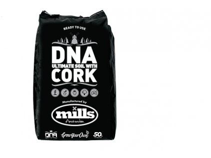 DNA Ultimate soil & cork 50 l - rašelinový substrát s korkem