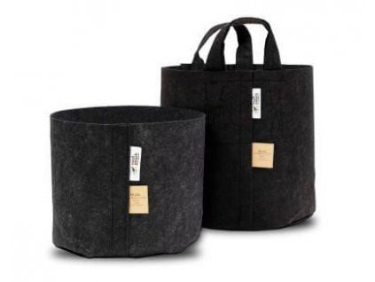 Květináč Root Pouch Black 12 l 4-5 let