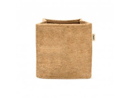 U Gro Jute Square květináč 9x9x9 cm - 8 l