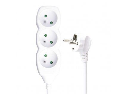 Kabel prodlužovací pro 3 zásuvky, 3 m, 3x1.5 mm