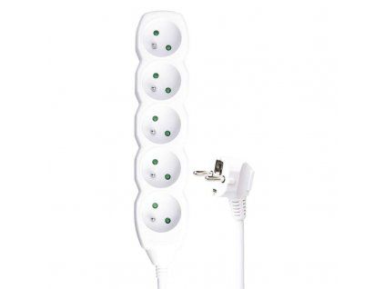 Kabel prodlužovací pro 5 zásuvek, 3 m, 3x1.5 mm
