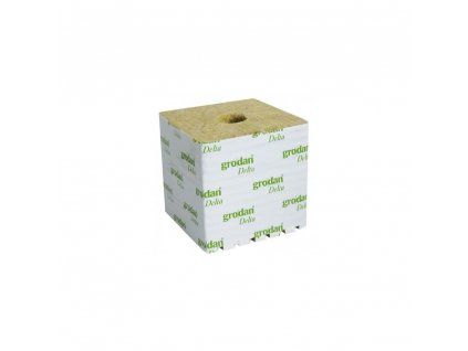 Grodan 150x150x142 mm, pěstební kostky s dírou 42x40 mm, BOX 48 KS