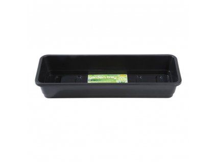 Garland podmiska plast Narrow Tray Black, 37.5x13.5x6 cm
