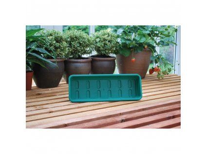 Garland podmiska plast Narrow Tray Green, 37.5x13.5x6 cm