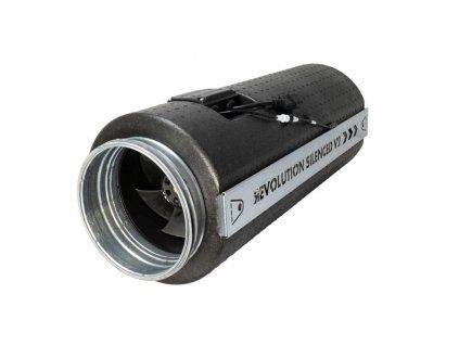 SystemAir Revolution Silenced V2 EC Vector 200 mm, 1345 m3/h