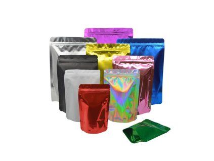 Urban Zip sáček Mylar neprůhledný 12.5x20.5x3 cm 14G, balení 50 ks