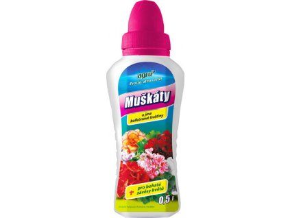 AGRO kapalné hnojivo pro muškáty a balkonové květiny