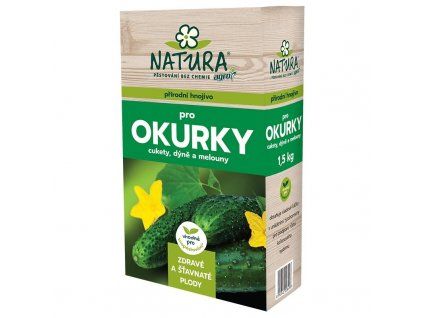 NATURA Přírodní hnojivo pro okurky, cukety a dýně 1,5 kg