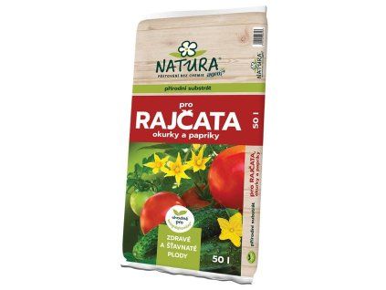 NATURA Substrát pro rajčata, okurky a papriky 50 l
