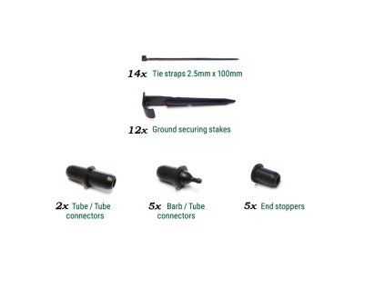 Irrigatia Connector Kit for Flat Irrigation Hose