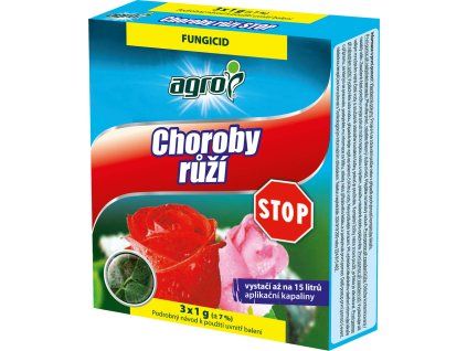 AGRO Choroby růží STOP 3x1g
