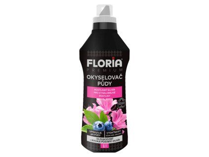 FLORIA PREMIUM Okyselovač a kapalné hnojivo pro kyselomilné rostliny 1 l