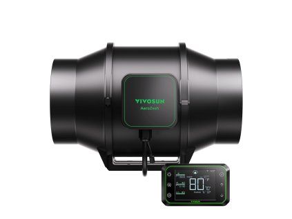vivosun aerozesh s4 inteligentni inline ventilator 100mm 355 m3 h