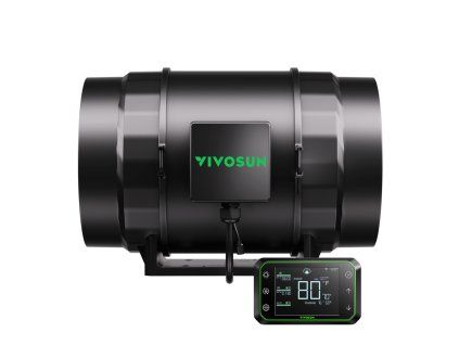 vivosun aerozesh s8 inteligentni inline ventilator 200mm 1410m3 h