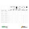 SANlight EVO/Gen2 Angled kabel napájecí šikmý 2 m