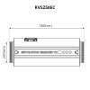 SystemAir Revolution Silenced V2 EC Vector 200 mm, 1345 m3/h