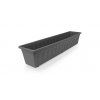 Plastkon truhlík Garden Antracit, 80x17x15 cm