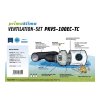Prima Klima Ventilation PKVS Set PK100EC-TC Temperature Controlled, 580 m3/h